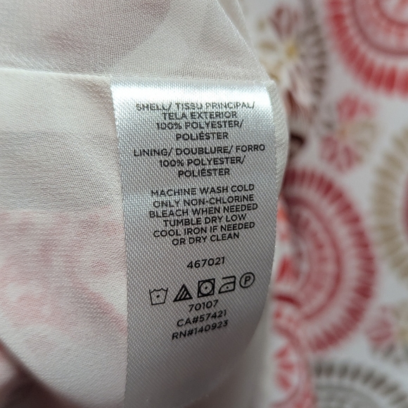 LOFT Multicolor Patterned Tank Top - Picture 6 of 6